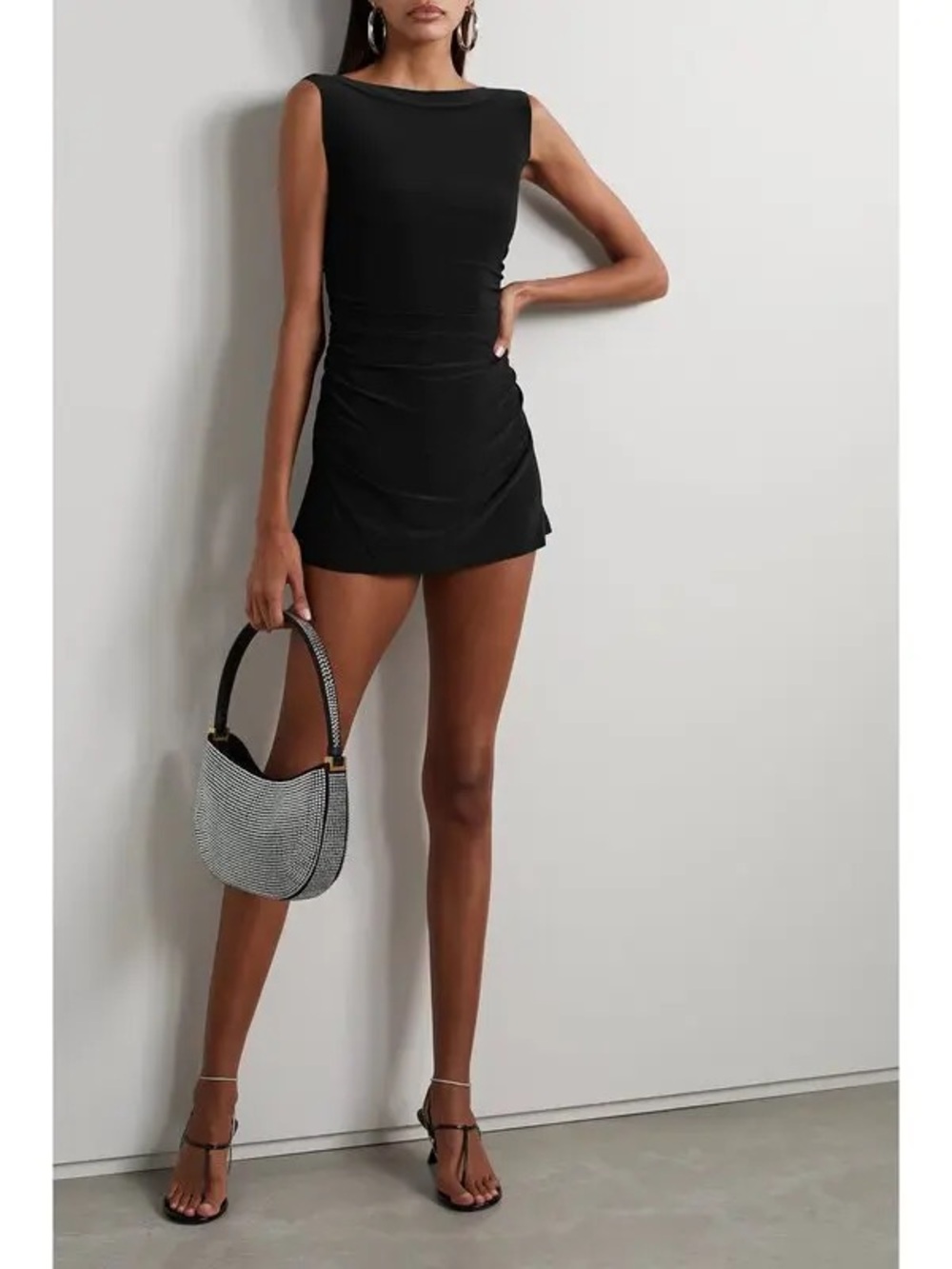 Norma Kamali Black Mini Dress